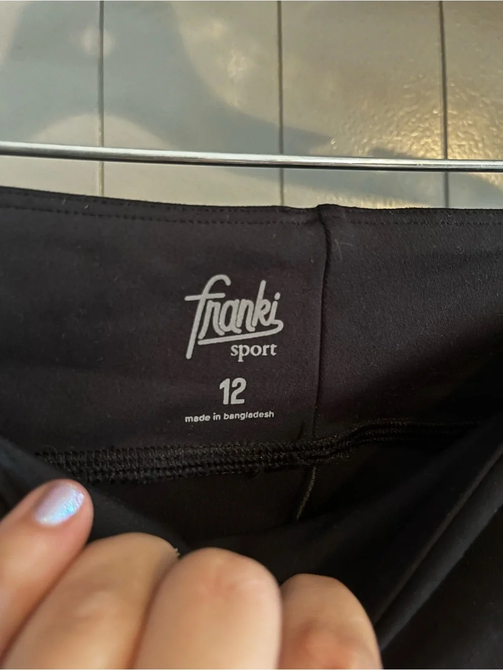 Hello Franki Sport Black Leggings girls